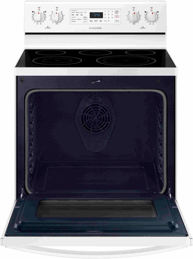 Samsung 30" White Free Standing Electric Range-1