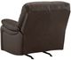 Signature Design by Ashley® Leesworth Dark Brown Power Rocker Recliner-2