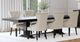 Coaster® Florence 7-Piece Antique Black/Beige Dining Table Set-0