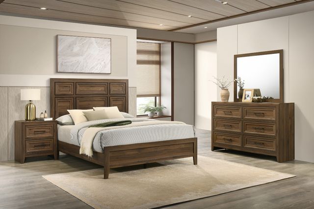 Crown Mark Lorraine Brown Dresser-1