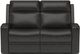 Flexsteel® Cody Dark Brown Power Reclining Loveseat with Power Headrests-1