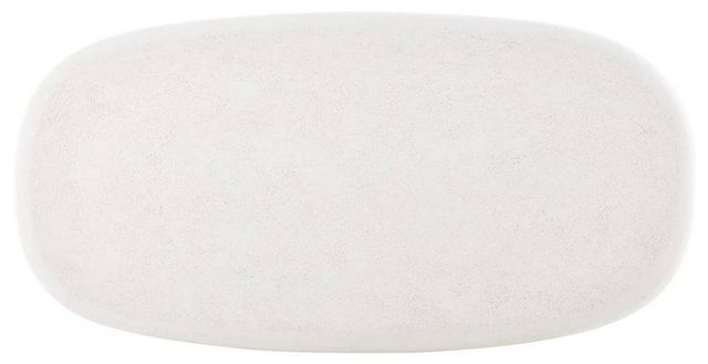 Uttermost® Leyton Warm White Concrete Indoor-Outdoor Coffee Table-4