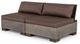VIG Furniture Modrest Delaware 2-Piece Beige/Gray Sectional Sofa with Rectangular Coffee Table Set-5