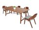 VIG Furniture Modrest Oritz Brown Dining Table-4