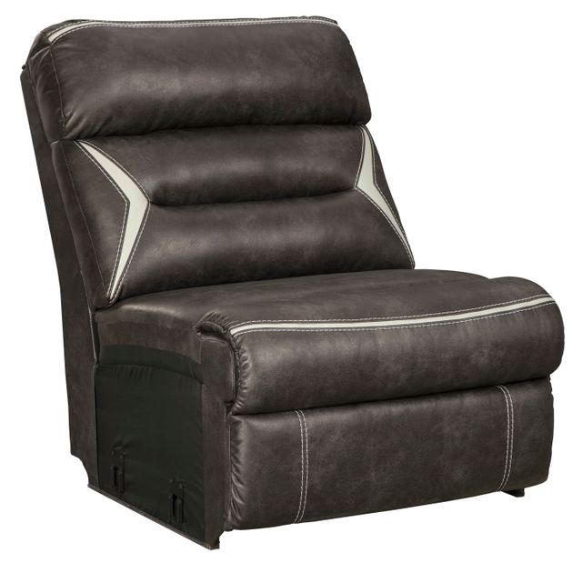 Signature Design by Ashley® Kincord 4-Piece 109" Midnight Curved Power Reclining Sectional -3