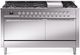 Ilve® Professional Plus II 60" Stainless Steel Pro Style Dual Fuel Range-0