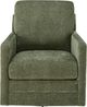 Signature Design by Ashley® Dishford Evergreen Swivel Accent Chair-2