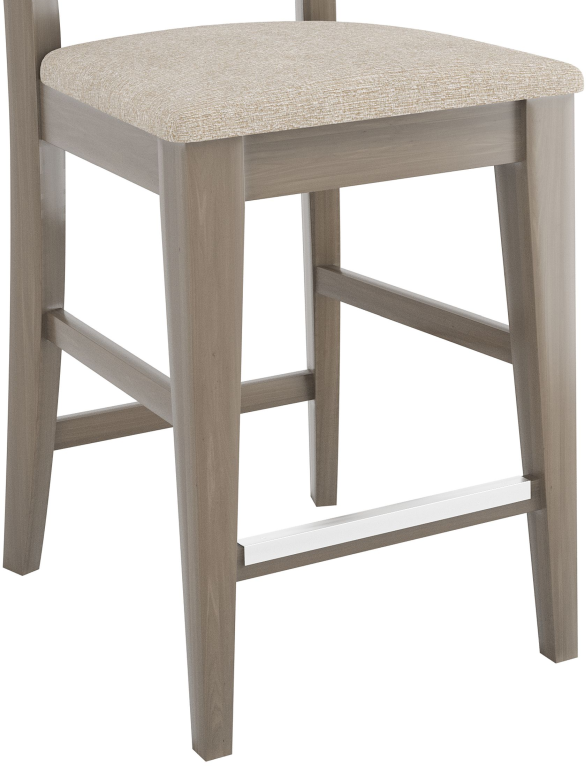 Canadel Gourmet Weathered Gray Washed Counter Stool-2