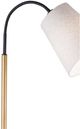 Bassett Mirror Benton Black/Gold Floor Lamp-1