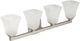 Moen® Voss™ Brushed Nickel Four Globe Bath Light-1