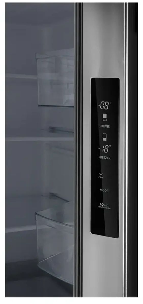Verona® 30" 18.2 Cu. Ft. Stainless Steel Counter Depth French Door Refrigerator-4