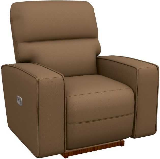 La-Z-Boy® Maddox Camel Power Rocking Recliner with Headrest and Lumbar-0