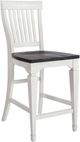 Liberty Furniture Allyson Park 5-Piece Charcoal/Wirebrushed White Gathering Dining Set-3