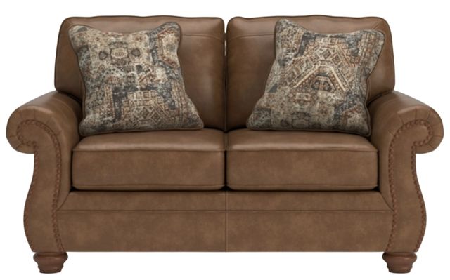Signature Design by Ashley® Shadsburne Earth Loveseat-1
