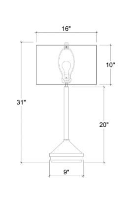 Bramble Customizable Bahama Table Lamp-2