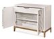 Bassett Mirror Perrine Brown/White Bar Cabinet-1