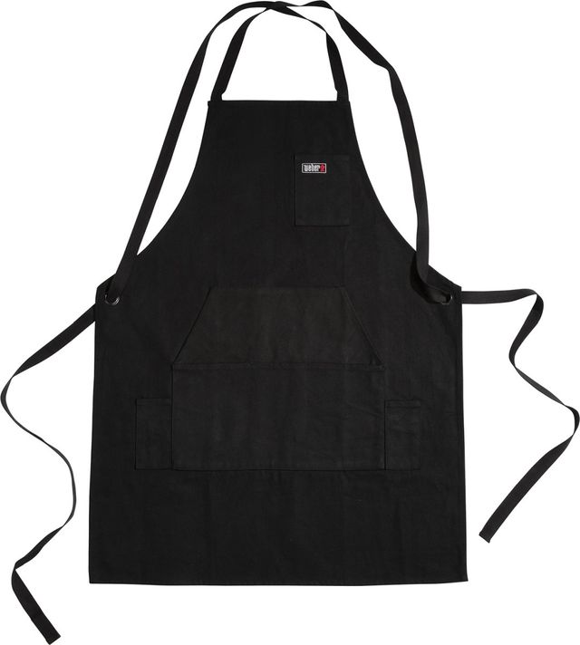 Weber® Black Crossback Apron-0
