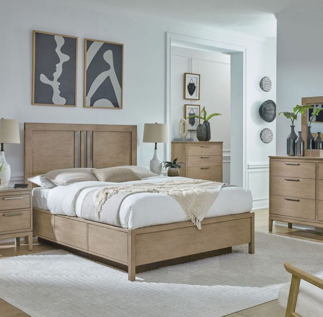Whittier Wood® Furniture Bailey Almond Small Nightstand-1