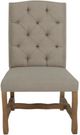 International Furniture Direct Marquez Beige/Brown Side Chair-2