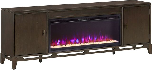 aspenhome® Sutton French Roast 80" Fireplace Console-0