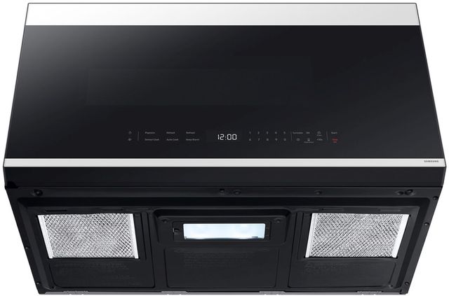 Samsung Bespoke 2.1 Cu. Ft. White Glass Over The Range Microwave-3