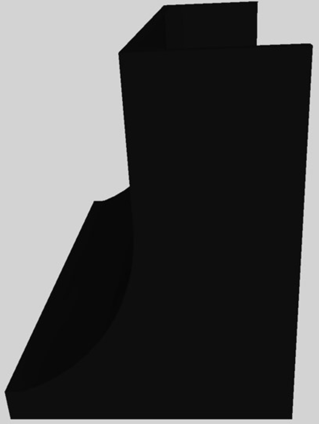 Vent-A-Hood® 42" Black Wall Mounted Range Hood-1