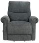 Signature Design by Ashley® Aureta Charcoal Power Lift Recliner-1