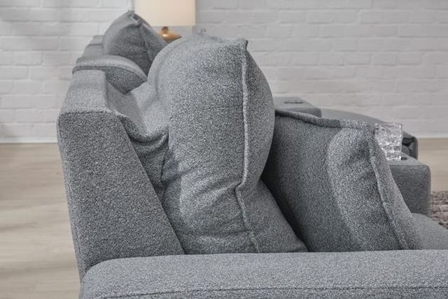 Signature Design by Ashley® Modmax II 7-Piece Salt and Pepper Power Reclining Sectional with Chaise and Audio Console-1
