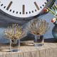Uttermost® Aga 2-Piece Brushed Gold/Chrome Sculpture Set-1