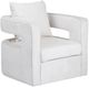 Crestview Collection Banks White Accent Chair-0