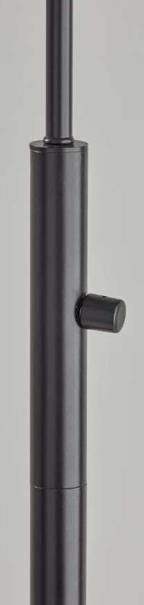 Adesso® Cove Black Floor Lamp-3