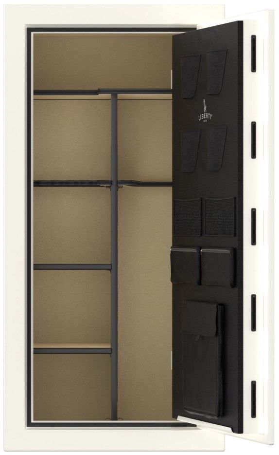 Liberty Safe Colonial White Powder Gloss 23 Electronic Gun Safe-3