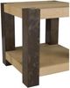 Fairfield® Wyatt Petite Natural End Table with Brown Base-3