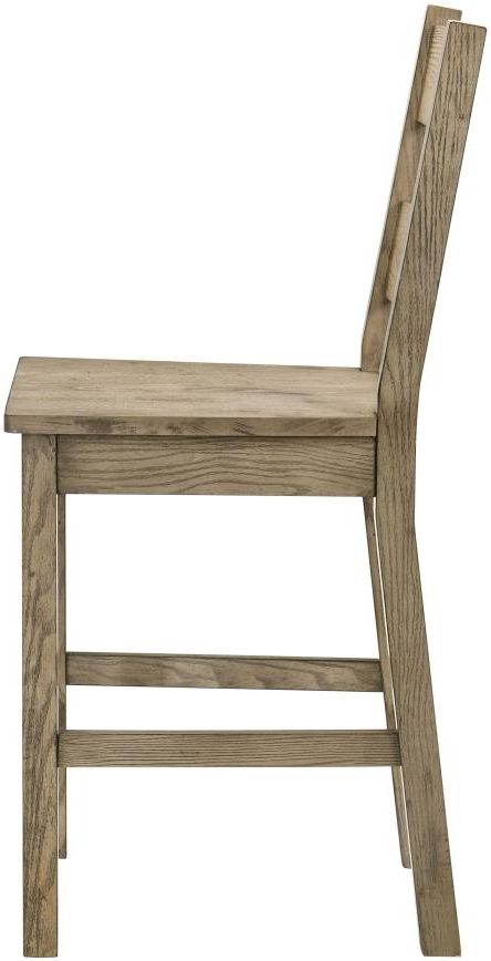 Coaster® Cardova Vineyard Oak Counter Height Dining Chair-2