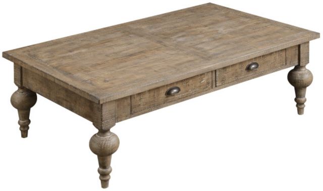 Emerald Home Interlude Sandstone Buff Cocktail Table-2