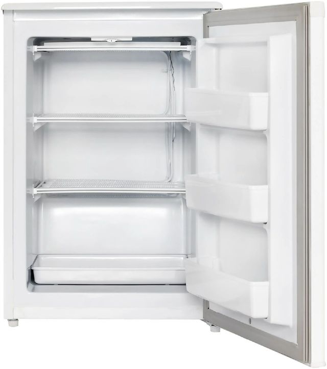 Danby® Designer 24" 4.3 Cu. Ft. White Upright Freezer-1