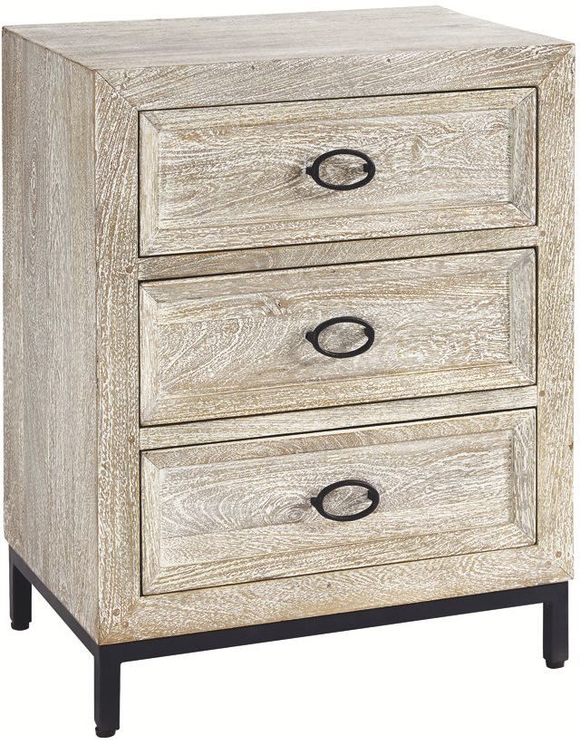 Millennium® by Ashley® Halamay Gray Nightstand-0