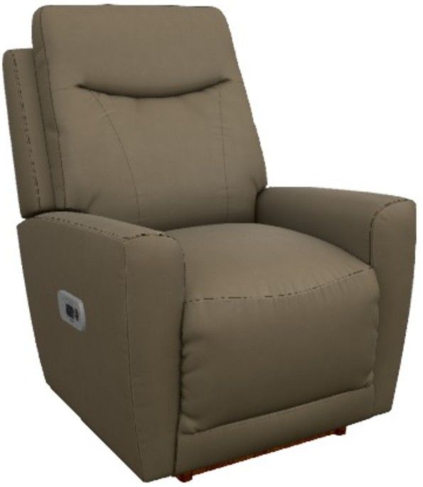 La-Z-Boy® Kodie Buff Power Rocking Recliner with Headrest and Lumbar-0