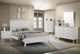 Furniture of America® Dortmund White California King Panel Bed-4