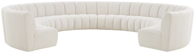 Meridian Furniture Infinity 10-Piece Cream Modular Sectional-1