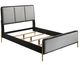 Coaster® Arini 4-Piece Black/Gray Queen Bedroom Set -1