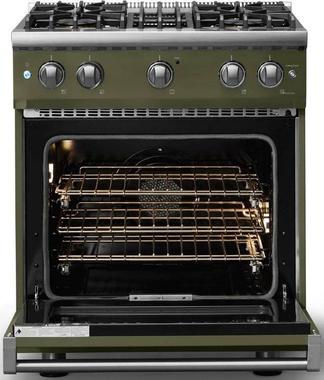 Viking® 5 Series 30" Martini Pro Style Gas (LP) Range with Polished Chrome Trim-1