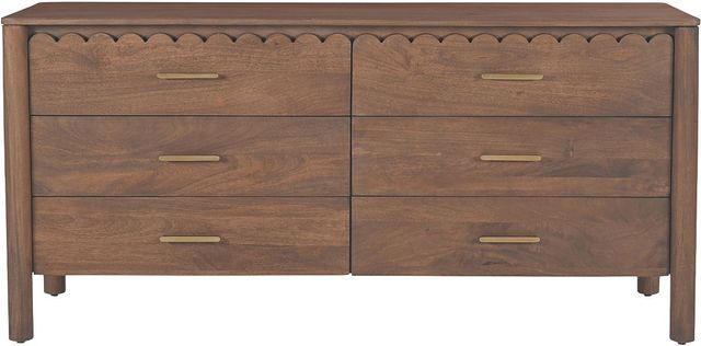 Moe's Home Collection Wiley Vintage Brown Dresser -2
