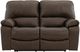 Signature Design by Ashley® Leesworth Dark Brown Power Reclining Loveseat-1