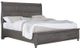 Vaughan-Bassett Vista Gray Queen Sleigh Bed -0