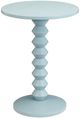 Crestview Collection Taylor Light Blue Painted Round Accent End Table-0