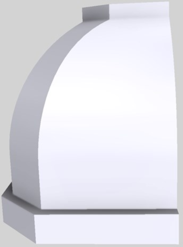 Vent-A-Hood® Designer Series 36" White Wall Mounted Range Hood-1