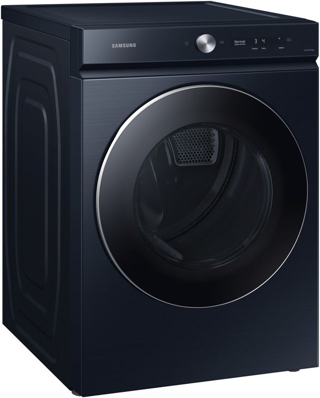 Samsung Bespoke Series Brushed Navy Front Load Washer & Electric Dryer Laundry Pair-3