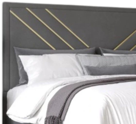 New Classic® Home Furnishings Symmetry Charcoal Western King Panel Bed-2