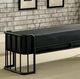 Furniture of America® Charla Black Youth Bench-3